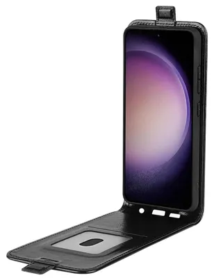 Image de Étui de protection noir pour Samsung Galaxy S23 FE 5G Flip