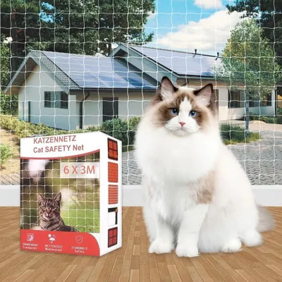 Produktbild von Katzennetz - Katzengitter - Katzennetz Balkon - Katzen Netz - Katzen Gitter