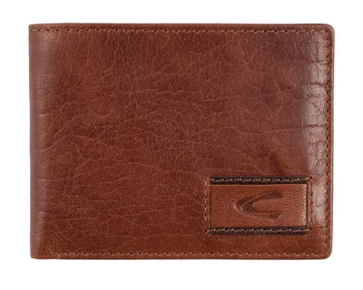 Produktbild von camel active Herrenbörse Lederbörse Jeansbörse mittelbraun cognac panama
