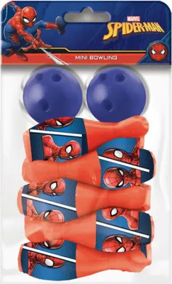 Produktbild von Spiderman City Mini-Bowling-Set