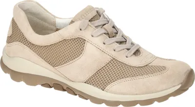 Produktbild von Gabor ROLLINGSOFT Damenschuhe - bequeme Schnür- Halbschuhe beige Freizeit NEU