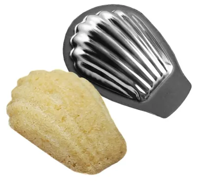 Produktbild von EkoForemki Madeleine Muschelform 3,8 cm 10 Stück