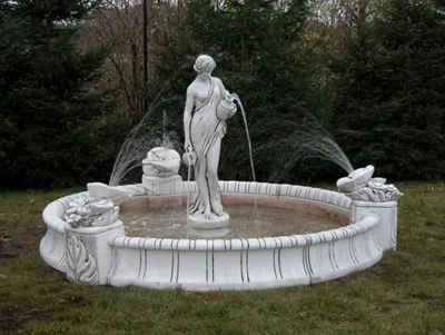 Image de Fontaines Figure Statue Statues Sculptures Jardin 140cm Nouveau 401