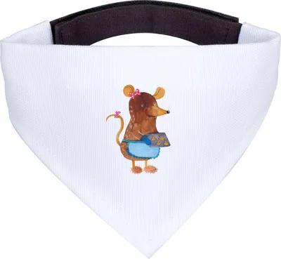 Produktbild von Mr. & Mrs. Panda Hundehalstuch M Maus Kekse - Weiß - Geschenk, Hunde Halstuch, Tuch, Plätzchen, Winter, Hunde-Halstuch, Weihnachten, Weihnachtskekse, Hund, Für