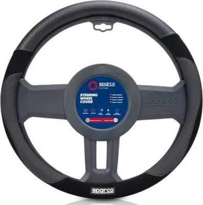 Immagine prodotto di SPARCO SPCS122BK Coprivolante Ø37-38cm nero Coprivolante