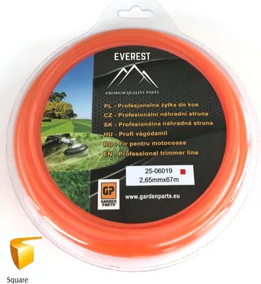 Productafbeelding van Snijlijn. Vierkant, 2,65 mm. 67M