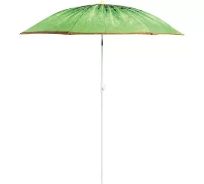 Produktbild von Livarno Home Sonnenschirm Ø 160 cm  „Früchte“ 160 - 200 cm hoch verstellbar Grün Kiwi NEU
