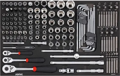 Produktbild von SONIC Steckschlüsselsatz 316001 8.34kg