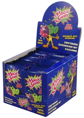 Produktbild von Magic Gum Pop Rocks Tutti Frutti 50er