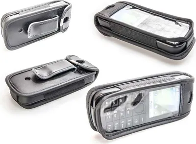 Zdjęcie produktu dla Ledertasche mit Gürtelclip für Nokia 112