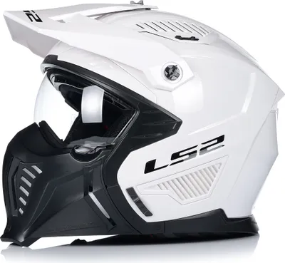 Produktbild von Jet Helm LS2 OF606 DRIFTER Solid Weiß Glänzend größe M
