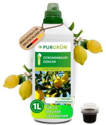 Produktbild von Purgrün -Zitronenbaum-Dünger 1 Liter