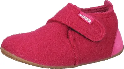 Produktbild von Living Kitzbühel Babyklettschuh Velourledekappe - Magenta Walk Größe: 25 Normal