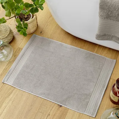 Image de Tapis de bain 50x70 cm Coton Argile