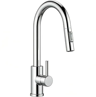 Produktbild von AICA Hochdruck Edelstahl Mischbatterie Ausziehbar Wasserhahn Küche Küchenarmatur Chrom