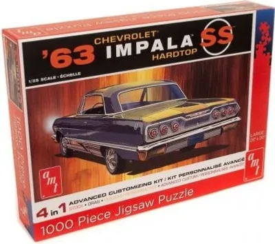 Image de Puzzle Chevrolet Impala SS Hardtop 1963 - 1:25 - AMT