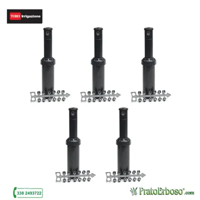 Produktbild von Toro T5P-RS – Versenkregner mit 15,2 Metern Reichweite – 5er-Pack