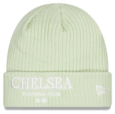 Produktbild von New Era Wintermütze Beanie RIBBED CUFF Chelsea Lion beige