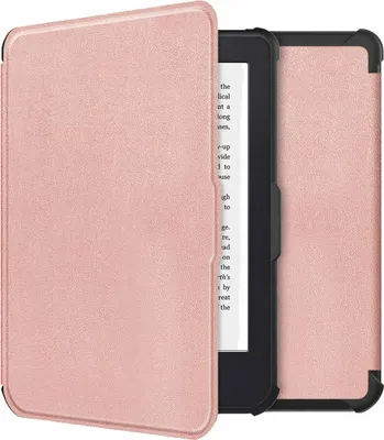 Productafbeelding van imoshion Slim Soft Case Bookcase voor de Kobo Clara 2E / Tolino Shine 4 - Rosé Goud