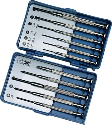 Produktbild von Feinmechaniker-Schraubendreher-Satz, 11-teilig JMP