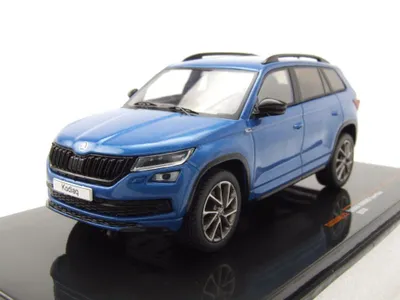 Produktbild von Ixo Models CLC559 Skoda Kodiaq Sportline 2018 blau metallic 1:43