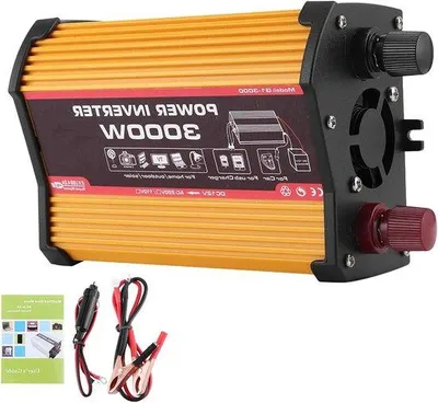 Obrázek produktu pro Autosíťový adaptér 300 W, dva USB porty, 12 V, 220 V