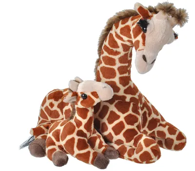 Immagine prodotto di Wild Republic - Peluche - Mamma e bambino - Giraffa