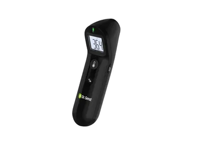 Produktbild von Dr. Senst FC-IR206 Infrarot-Fieberthermometer 3in1 – Kontaktlose Temperaturmessung für Stirn, Objekte und Raumtemperatur