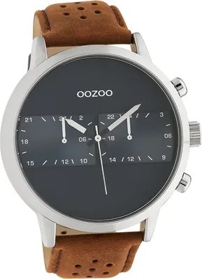 Produktbild von Oozoo Herren Armbanduhr Timepieces Analog Leder braun D2UOC10673