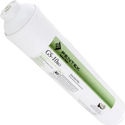 Produktbild von Pentek Inline Aktivkohle Wasserfilter GS-10RO mit 1/4 Zoll Steckanschlüssen