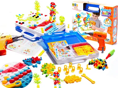 Obrázek produktu pro Creative Corner Šroubovák vruty stavební bloky 237 prvků