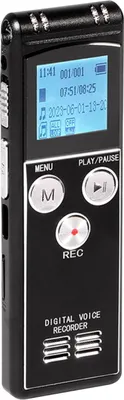 Produktbild von Digitaler Sprachrekorder 8+32G Aktivierte Aufnahme- und Wiedergabefunktion MP3-Musikplayer mit Mikrofon und Lautsprecher 1536 KBPS Hohe Aufnahmeunterstuetzung Passwortschutz LED-Bildschirm und mehrsprachiges System USB-Ladefunktion Audioaufnahmegeraet fuer Vorlesungen Besprechungen Unterrichtsgespraeche