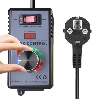Drehzahlregler 230 V, 15 A, 4000 W, stufenlos