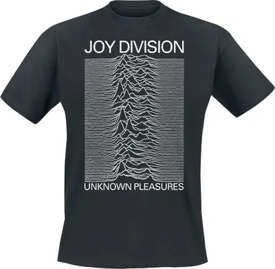Produktbild von Joy Division T-Shirt Herren Unknown pleasures schwarz S