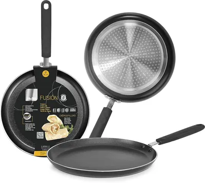 Pfannkuchenpfanne Fusion 22 cm - Aluminium mit Antihaftbeschichtung und für Induktion geeignet