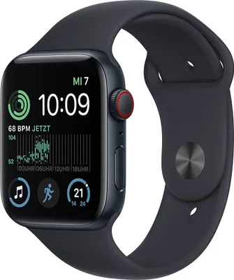 Produktbild von Apple Watch SE (2. Gen) 40mm (A2725) Midnight Alu Sport Band Midnight CEL Neu