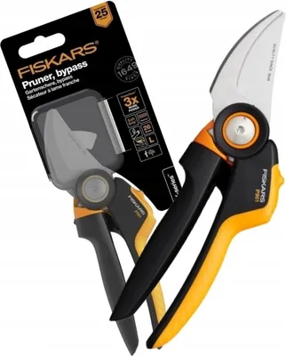 Zdjęcie produktu dla Sekator Fiskars X-Series L P961 Bypass czarny, pomarańczowy