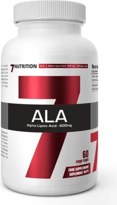 Obrázok produktu pre 7Nutrition ALA 600 mg 60 vegetariánskych kapsúl