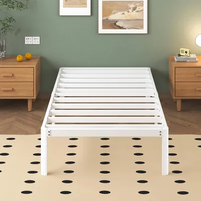 Obrázek produktu pro Kovový rám postele 90x200 cm s lamelovým roštem