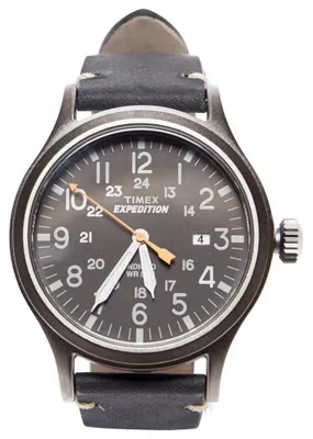 Produktbild von Timex Men's Expedition Scout 40mm Leather Strap Watch