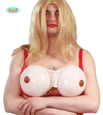 Produktbild von Aufblasbares Kostümzubehör für Fasching, Karneval und Mottopartys, hautfarben