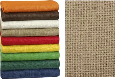 Image de Voile de jute décorative - 1,3 m x 3 m - Natur