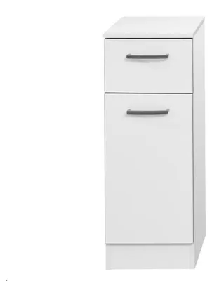 Produktbild von Pelipal Bad-Hochschrank Schwerin Weiß 30 cm großzügige Schublade
