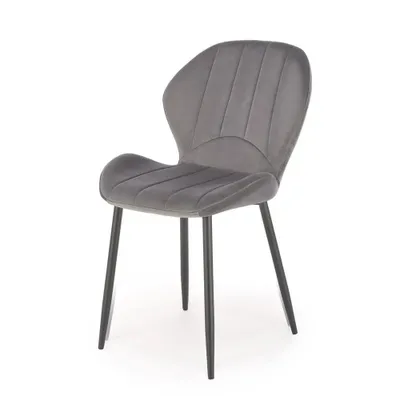 Obrázek produktu pro Čalouněná židle K538 VELVET šedá