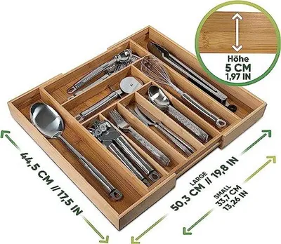 Productafbeelding van Famanu Keukenaccessoires Opbergdoos - Opbergbox voor in de keuken
