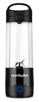 Zdjęcie produktu dla NutriBullet NBP003B, Przenośny mikser, 0,475 l, Funkcja pulse, Rozgniatacz do lodu, 0,4237 m, Czarny