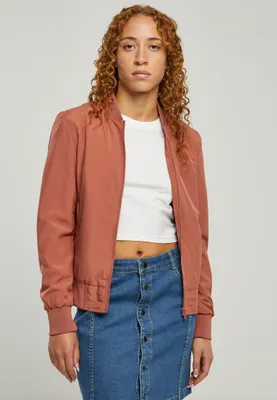 Produktbild von Urban Classics Ladies - LIGHT BOMBER Jacke terracotta - 5XL