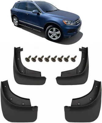 Produktbild von Schmutzfänger 4er-Set passend für VW Touareg II 7P 2010-2018 R-LINE