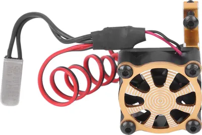 Image de Modèle RC de moteur de voiture radiateur de refroidissement avec capteur thermique pour 540 550 3650 3660Golden