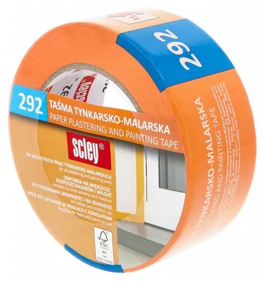 Produktbild von Scley Malerkreppband Innen & Außen 48mm 50m Stark Haftend
